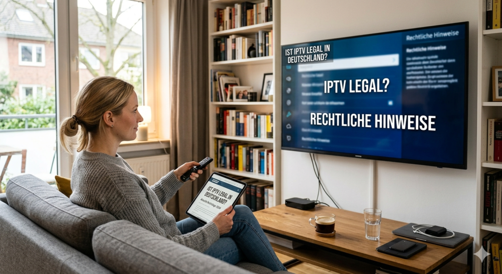 Ist IPTV legal in Deutschland