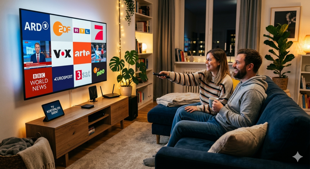 Wie kann man alle TV-Sender kostenlos sehen
